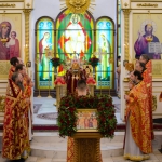 В первый день Рождественского поста в главном храме епархии совершили празднование в честь Собора новомучеников Павлодарских 