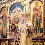 В неделю по Воздвижении епископ Варнава сослужил Главе Православной Церкви Казахстана в Южной столице