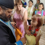 Таинство Крещения приняли жители села Ямышево Аккулинского района