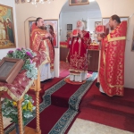 В день памяти святого великомученика целителя Пантелеимона престольный праздник отметили в приходе села Актогай