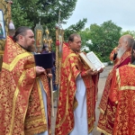 В день памяти святого великомученика целителя Пантелеимона престольный праздник отметили в приходе села Актогай