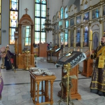 Молебное пение великомученику Феодору Тирону в пятницу первой седмицы Великого поста